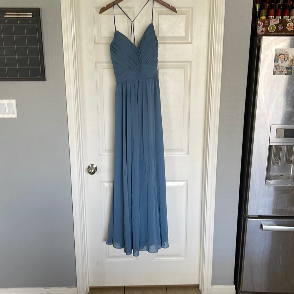 Kennedy blue Bridesmaid dress